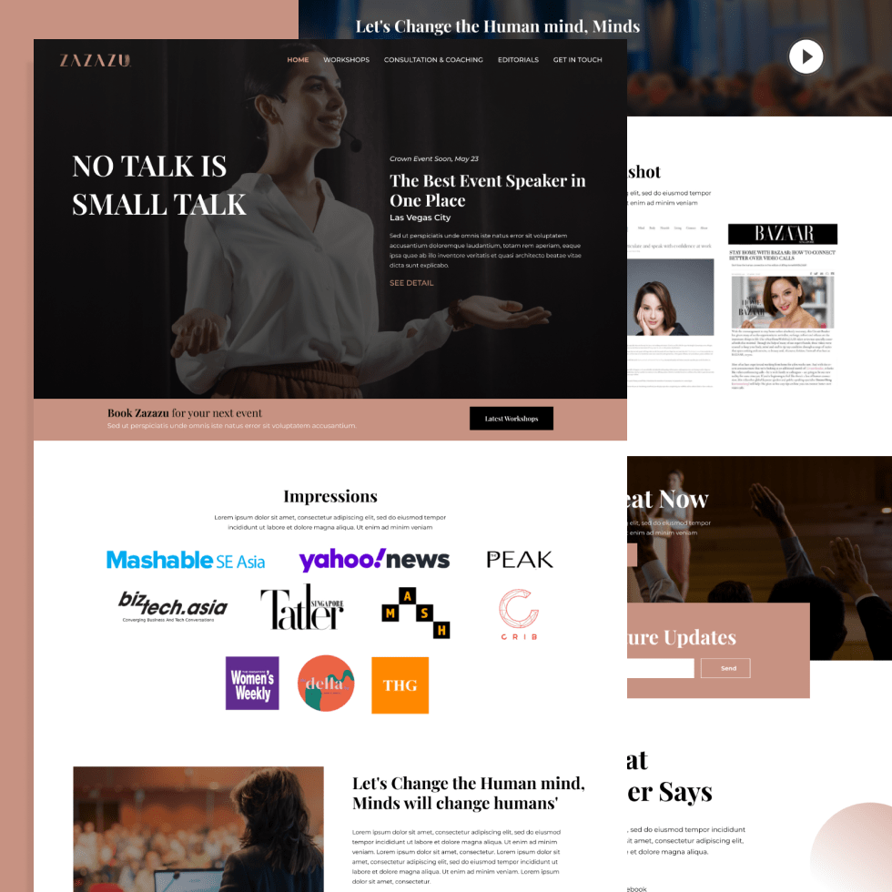 I am thrilled to have recently completed a 𝐔𝐈 𝐃𝐞𝐬𝐢𝐠𝐧 & 𝐖𝐨𝐫𝐝𝐏𝐫𝐞𝐬𝐬 𝐃𝐞𝐯𝐞𝐥𝐨𝐩𝐦𝐞𝐧𝐭 project for ZaZaZu - www.zazazu.vip - a website that empowers women to remove self-limiting beliefs. 𝐌𝐲 𝐣𝐨𝐛 𝐰𝐚𝐬 𝐭𝐨 𝐜𝐫𝐞𝐚𝐭𝐞 a visually appealing, modern design that was easy to navigate and use on Figma and I was able to successfully build a website using WordPress that met those requirements. 🚀 𝑰𝒇 𝒚𝒐𝒖'𝒓𝒆 𝒍𝒐𝒐𝒌𝒊𝒏𝒈 𝒇𝒐𝒓 𝒂 𝑼𝑰 𝑫𝒆𝒔𝒊𝒈𝒏𝒆𝒓 𝒐𝒓 𝑾𝒐𝒓𝒅𝑷𝒓𝒆𝒔𝒔 𝑫𝒆𝒗𝒆𝒍𝒐𝒑𝒆𝒓 who can provide an optimal user experience, I'm the one you need 🙂 📧 DM "𝐖𝐞𝐛𝐬𝐢𝐭𝐞" For Free Consulatation! 🌐 𝐌𝐲 𝐏𝐨𝐫𝐭𝐟𝐨𝐥𝐢𝐨 𝐖𝐞𝐛𝐬𝐢𝐭𝐞: www.abdulmateen.net #project #uidesign #wordpress #figma #webdesign #website