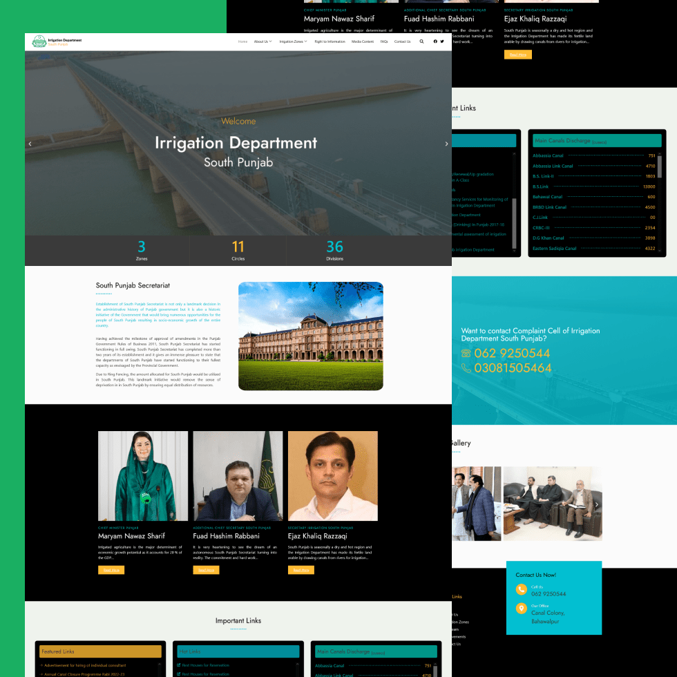 Irrigation Department